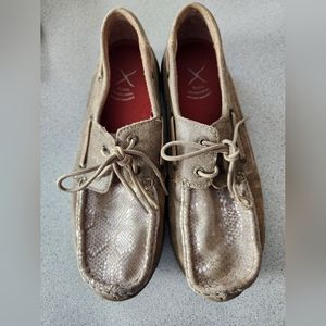 Twisted X Snake Skin shoes